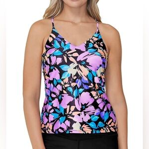 Raisins Salt + Soul Noumea Floral Cami Tankini